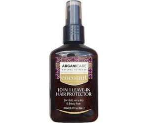 Arganicare Spray Réparateur 10-En-1 Sans Rinçage À L'Huile De Coco Cheveux Ternes Et Frisés 150ml
