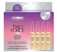 Arganicare Traitement Réparateur Avancé/Cure Cheveux 4 Semaines Ampoules 4x10ml