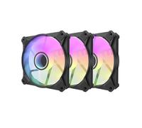Argb Computer Fan Set Darkflash Inf8 3W1 120X120 (Noir)