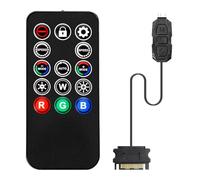ARGB Contrôleur avec Télécommande Binghe 5V 3-Pin ARGB Contrôleur Répartiteur RGB Contrôleur de gradateur RGB 14 touches de contrôle à distance Pour Contrôleur d'éclairage