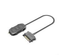ARGB Contrôleur d'éclairage pour appareils 5 V à 3 broches, ABS, contrôle manuel et bande LED pour ventilateur de boîtier PC (noir)