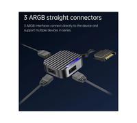 ARGB Controller for CPU Case Fan and LED Light Radiator with Remote Control B