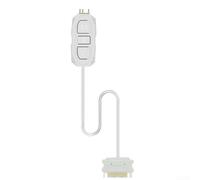 ARGB Module de commande d'éclairage 5 V 3 broches pour réglage indépendant des ventilateurs RVB et barres lumineuses sur mesure pour les configurations PC (blanc)