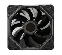 Argb Ventilateur de Boîtier PC ABS, Refroidissement 12cm 9 Pales | Câble 59cm, Roulement Hydraulique Scellé, 800 à 1800 Tr/Min, pour Boîtier et Refroidisseur CPU
