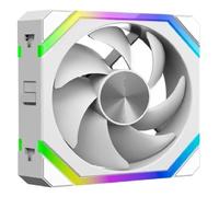 ARGB Ventilateur Refroidissement 240mm Modulaire Empilable Épissage PWM Silencieux 120mm RGB Pour Boîtier PC CPU Refroidisseur Accessoires Montage PC(Wit,Regular)