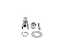 (Argent) 1pc Sangle de guitare basse antidérapante Sangle de bouton pour Fender Gibson Strap Lock Accessoires