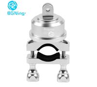 Argent - casque pivotant à 360 degrés, support rotatif pour bras de selfie de 22 à 32MM, pour GOPRO MAX 9 8 7, pour Insta360 ONE R, cyclisme, plongée en ciel, ski