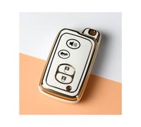 (Argent D) étui à clés de voiture en TPU souple pour Toyota Aqua RAV4 Land Cruiser Camry Prado Corolla
