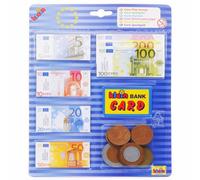 Argent de jeu en euros + carte de crédit de jouet