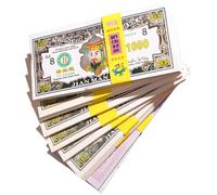 Argent Des Ancêtres À Brûler | Bénédiction des Aïeux Argent à Souhaits | Fournitures Sacrificielles Pour Offrandes Festivals Qingming Fête Des Fantômes Cérémonies