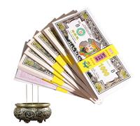 Argent Des Ancêtres À Brûler,Billets De Banque Céleste De L'Empereur De Jade | Billets de Culte des Enfers Offrandes Festives pour Fête des Fantômes et Qingming
