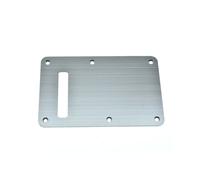 (Argent) Dopro Aluminium Anodisé Moderne ST Strat Plaque Arrière Tremolo Trem Cavity Cover Convient