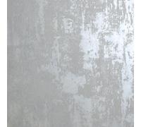 Papier Peint Arthouse Métallique En Béton Organique - Gris 902106