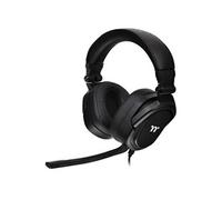 Thermaltake Micro-casque Gaming Argent H5 Stereo filaire noir – volume réglable, mise en sourdine