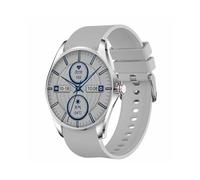 (Argent) Montre connectée: Surveillance de la santé et suivi de la condition physique - Montre intelligente tendance pour hommes et femmes