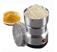 Argent,Moulin à grains, moulin électrique Moulin à grains en acier inoxydable adapté à Kitchenaid Maïs à grains secs non huileux, grain de café, sarrasin, blé, accessoire de moulin à farine
