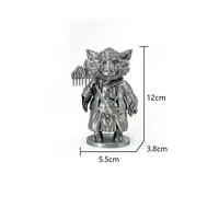 (Argent) mythe noir Wukong Zhu Bajie figurine modèle poupée ornement décoratif de bureau