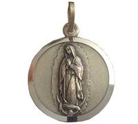 Argent sterling 925 Médaille "Notre-Dame de Guadalupe"