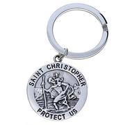 Argent sterling ST Christophe - Porte-clé - Porte-clé