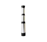 (Argent) Télescope monoculaire zoomable portable vintage 35 mm, longue-vue de pirate légère, cadeaux