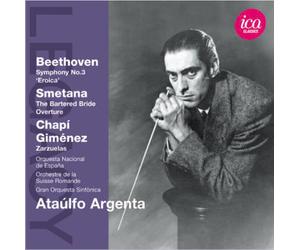 ARGENTA & SPANISH NATIONAL ORCHESTRA/ORCHESTRE DE LA SUISSE ROMANDE - BEETHOVEN SYMPHONY NO.3, SMETANA THE BARTERED BRIDE OVERTURE(IMPORT)
