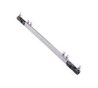 Argenté Barre de Liaison pour Double Pédale de Batterie Métal Wc09 | Rustproof, Installation Facile, Remplacement Simple, pour Kit de Batterie et Pédale de Grosse Caisse