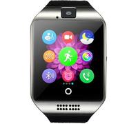 Argenté Bluetooth Montre Smart Watch Q18 Montre Avec Caméra Soutien Sim TF Carte Pour Apple ios Android Phone