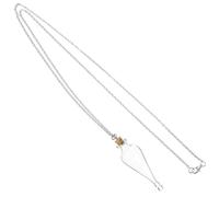 Argentée Collier Mini Bouteille en Verre Pendentif pour Voyage Romantique
