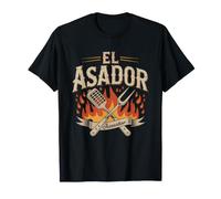 Argentin Parrilla Maître Boeuf Grillardin Barbecue Amateur T-Shirt
