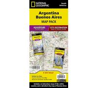 Argentine & Plan des rues de Buenos Aires (lot de cartes) | National Geographic