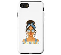 Argentinian Girl Argentina Flag Argentinian Girlfriend Wife Coque pour iPhone SE (2020) / 7 / 8