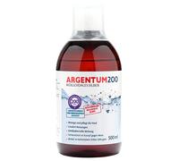 Argentum 200 200HERBALS® - Argent colloïdal - 200 ppm - Argentum200-500 ml - Eau d'argent collodiale - 200 ppm - Substances nano-argent - Eau pour le visage argentée - 500 ml