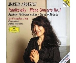 ARGERICH/ECONOMOU/ABBADO/BP - KLAVIERKONZERT 1/NUSSKNACKERSUITE CD NEUF