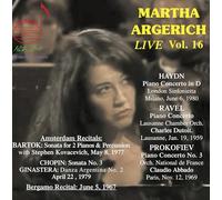 Argerich,Martha - Martha Argerich: Live, Vol. 16