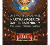 ARGERICH MARTHA (piano) - Live from Buenos Aires (Schumann/Debussy/Barktok)