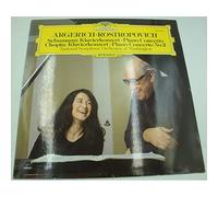 ARGERICH/ROSTROPOVICH/WASHINGTON piano concerto SCHUMANN/CHOPIN LP 1978 DG