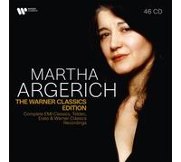ARGERICH-THE WARNER CLASSICS EDITION - 46 CD NEUF BACH/BRAHMS/CHOPIN/MOZART
