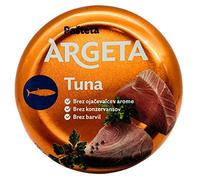 ARGETA Premium Exquisite Thon Patè - 14 boîtes d'Excellent et Délicieux Patè - Aroma Natura Aroma - Sans conservateur et sans gluten - 1330 grammes (95 grammes par pot x 14)