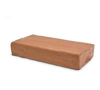 Pébéo - Gédéo Argile à Cuire Rouge, Pain 10 KG - Terre Glaise Poterie, Modelage du Corps Humain, Sculpture Terre - Argile Rouge à Cuire au Four de Potier - 10 KG - Rouge