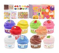 Argile à modeler - 10 couleurs Pâte à modeler ultra douce | Pâte de sculpture non collante et parfumée, pour garçons, filles, adultes, projets de céramique artistique