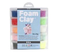 Foam Clay perle mousse argile 10 pièces Multicolore