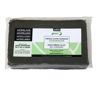 Argile autodurcissante - Gédéo - 1,5Kg - Gris béton - Sans cuisson - Fibres naturelles