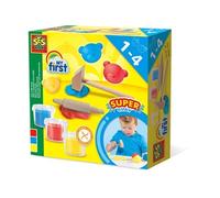 SES CREATIVE Pâte à modeler avec outils - 3 x 90 g