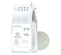 Argile Blanche Kaolin 1KG - Origine FRANCE - Certifiée COSMÉ BIO et Ecocert