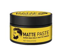 Argile Coiffante Hommes - Pâte Coiffante Fixation Forte | Crème Styling Volume - Argile Cheveux 100 G À Tenue Forte, Texturise Et Maintient Naturellement, Idéale Pour Coiffage Quotidien Et Occasions S