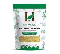 Argile de terre à foulon H&C/Multani Mitti/Bentonite, 100 g, pour masques pour la peau et le visage
