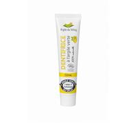 Argile du Velay Dentifrice bio à l'argile verte et au citron, 100 % naturel, sans fluorure, pour gencives et émail, certifié COSMOS BIO, 75 ml