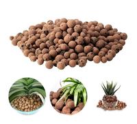 Argile Expansée, Billes d'argile, Billes d'argile pour Plante, 5-8 mm Argile Expansée pour Plantes en Pot, pour Drainage Et Hydroponie, 1L
