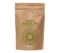 Argile Kaolin Blanc 1000 g - Nettoyant pour le Visage & Cuir Chevelu & Corps - Argile Blanche Poudre pour Masques et Gommages