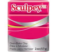Argile polym re Sculpey III 2oz-Nouveau rouge